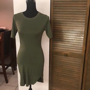 Olive maxi dress